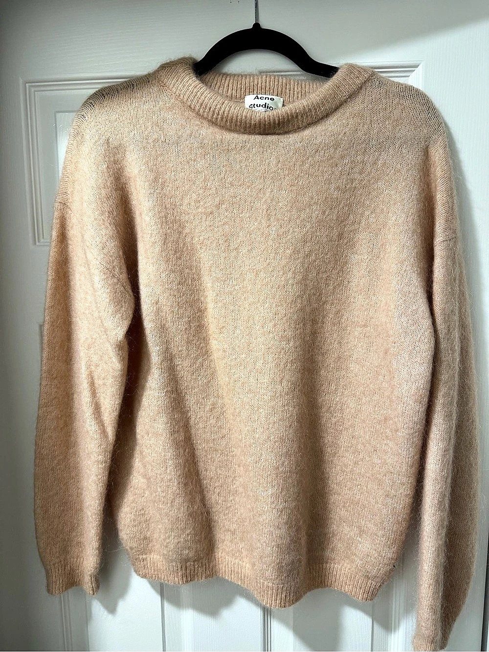 Acne Studios Mohair Sweater Beige